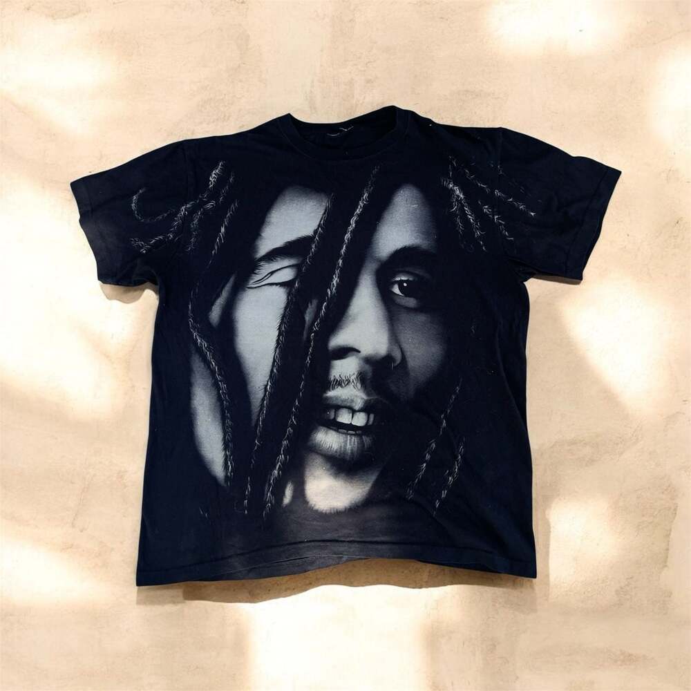 Vintage y2k 90s Bob Marley  Single Stitch T-Shirt
